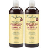 SheaMoisture Strengthen & Restore Black Castor Oil Shampoo (2x16oz)